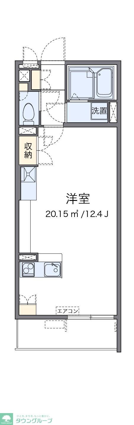 レオネクストプロムナードの物件間取画像