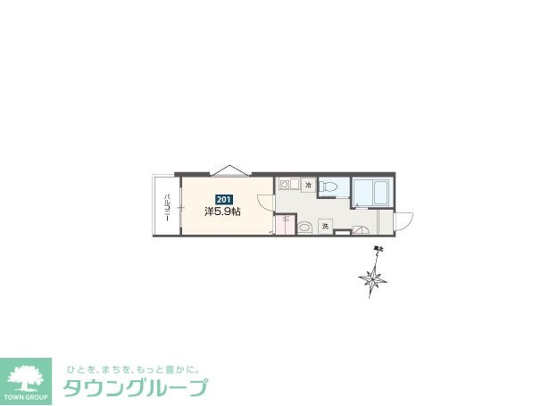 クラブレジデンス東青梅の物件間取画像