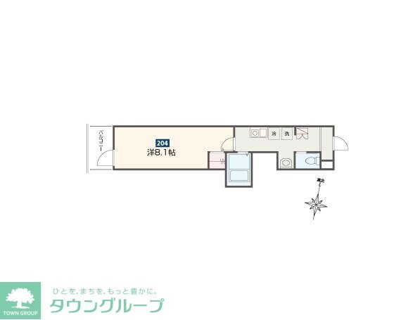 クラブレジデンス東青梅の物件間取画像