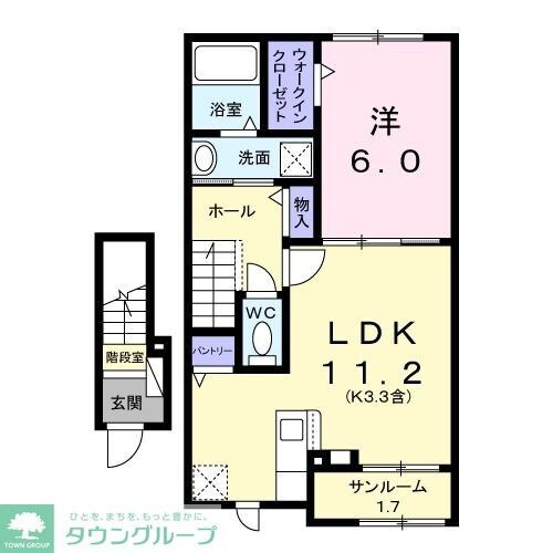 エリオンの物件間取画像