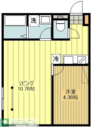物件間取画像