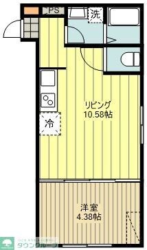 グランディール羽村の物件間取画像