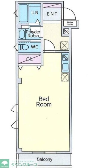 ラポールの物件間取画像
