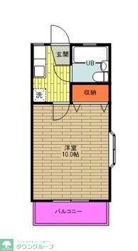 ファミーユフレールの物件間取画像