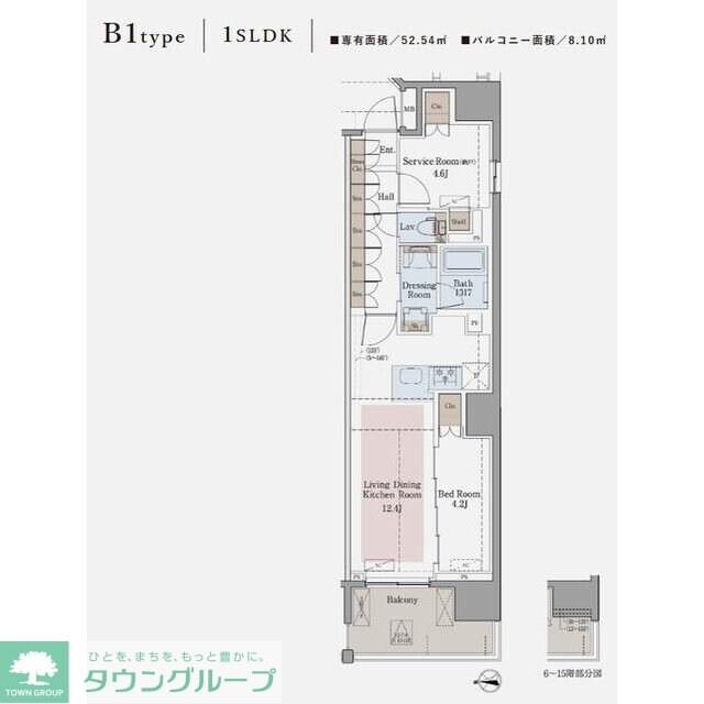 LUXENA八王子寺町の物件間取画像