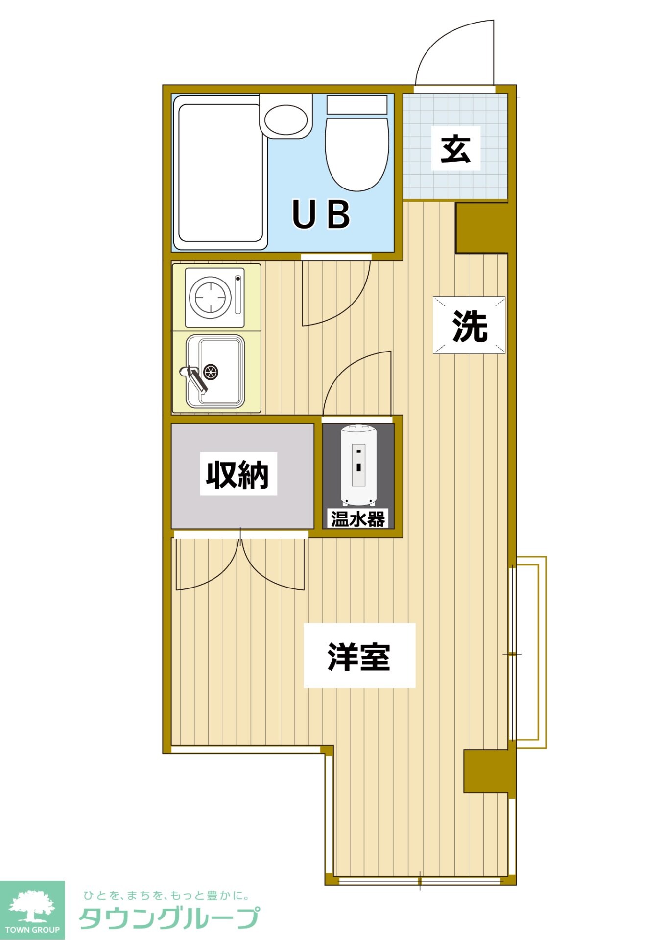 レストフルの物件間取画像