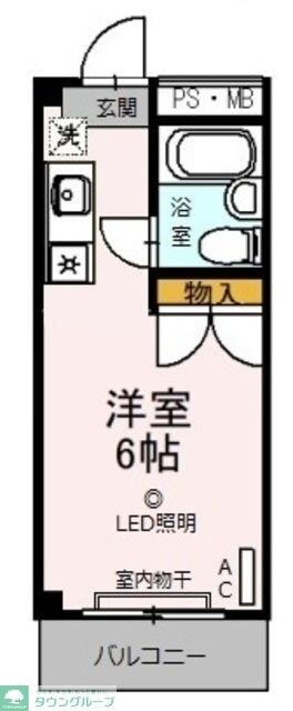 物件間取画像