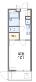 レオパレス青砥坂の物件間取画像