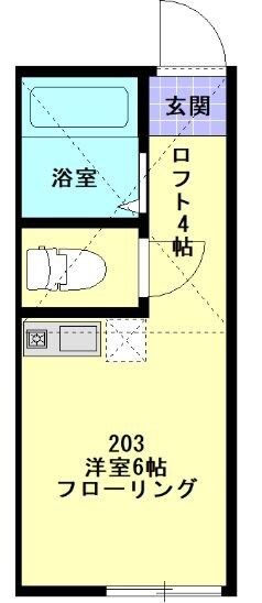 ユナイト田浦マルコ・ルッキネリの物件間取画像