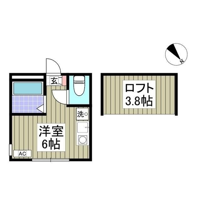 G・Aヒルズ金沢文庫の物件間取画像