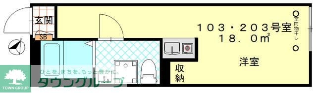 ミント杉田の物件間取画像