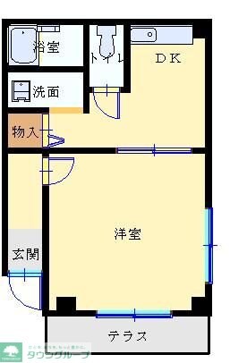 ベイサイドパークの物件間取画像