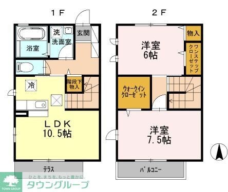 リトル　ホヌの物件間取画像