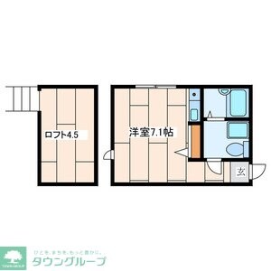 プリマ七番館の物件間取画像