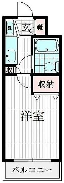 メインステージ大倉山の物件間取画像