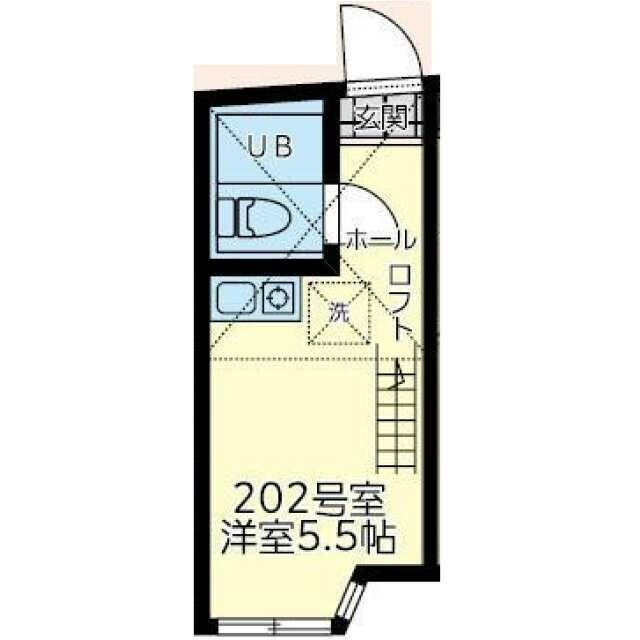 ユナイト矢向アペリティーヴォの物件間取画像