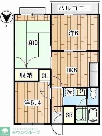 第１７マルヨハウスの物件間取画像