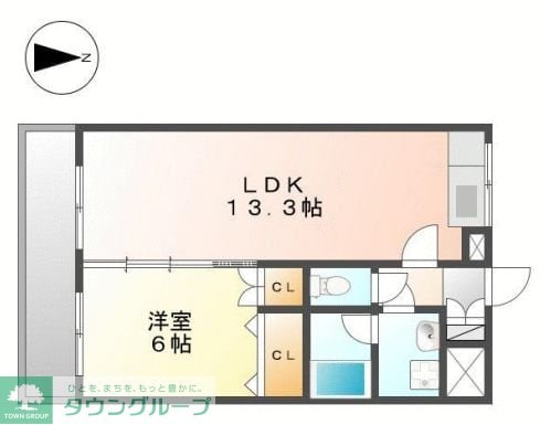 テイスティーヒルズの物件間取画像