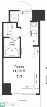 エクサハイツ元住吉の物件間取画像