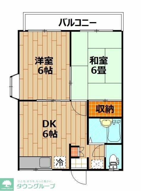 グリーンパレスの物件間取画像