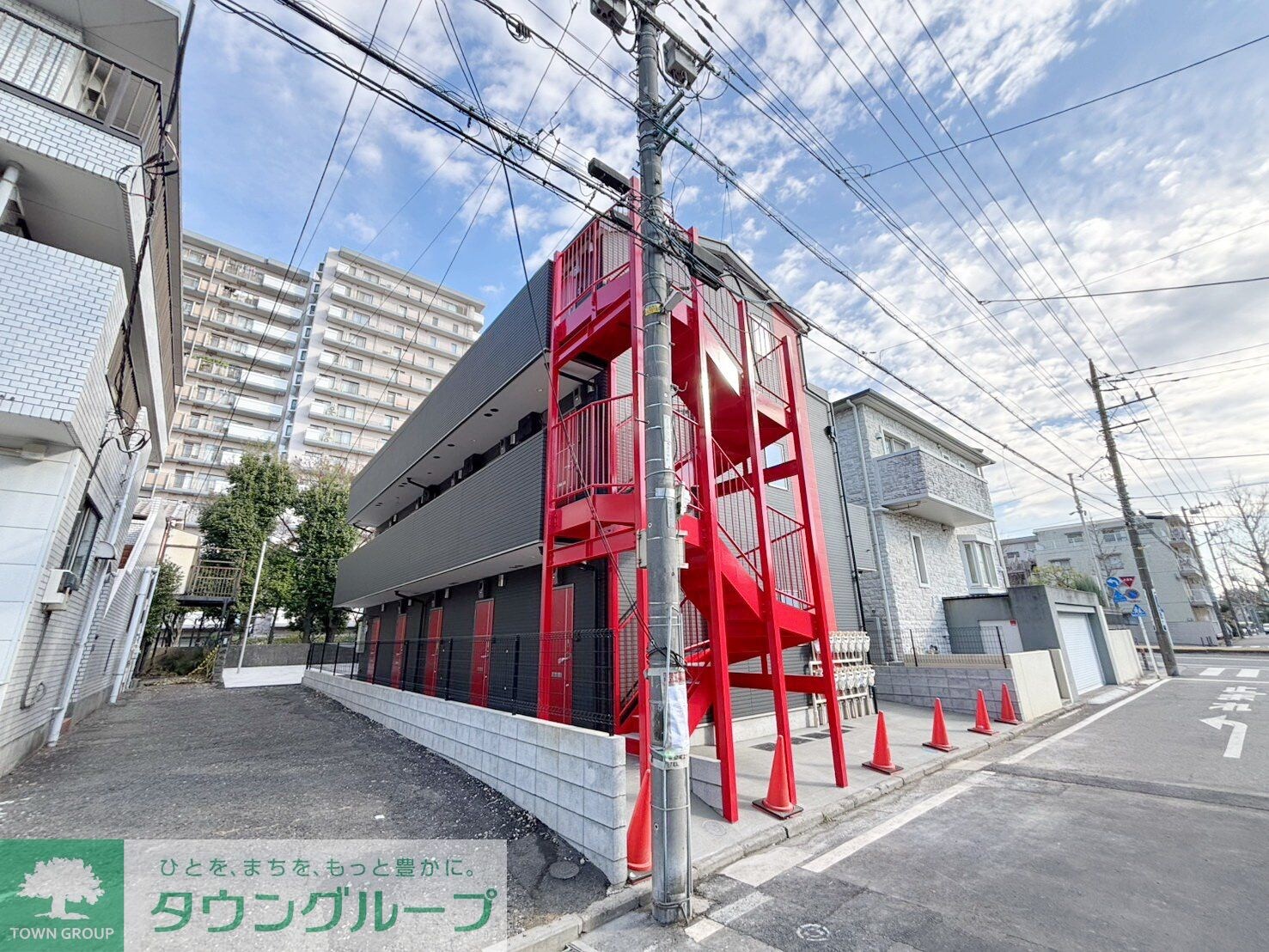 リュクスメゾンヘイアンの物件外観写真