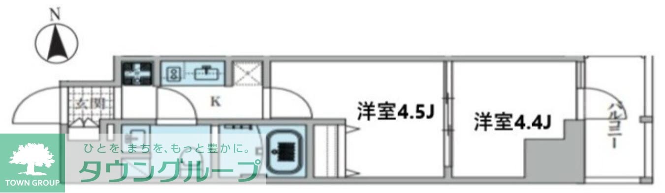 ドムス・スタイル押上の物件間取画像