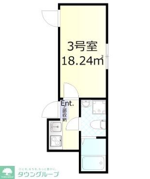 インペリアル平井の物件間取画像