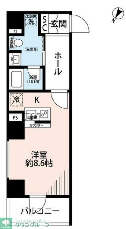 プレール・ドゥーク日本橋浜町の物件間取画像