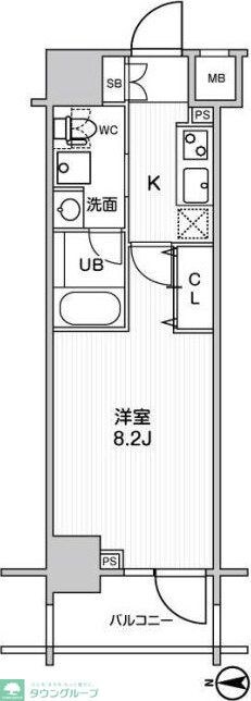 ステージグランデ錦糸町ＩＩの物件間取画像