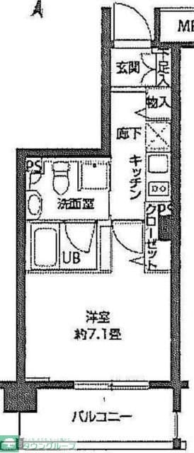 ニューシティアパートメンツ亀戸の物件間取画像