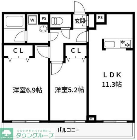 辻村屋ビルの物件間取画像