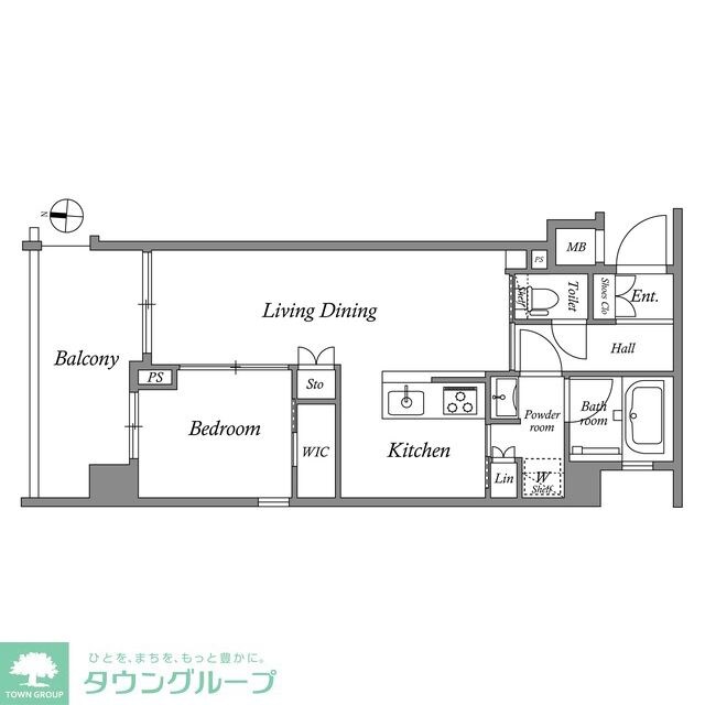 ＭＦＰＲコート菊川の物件間取画像