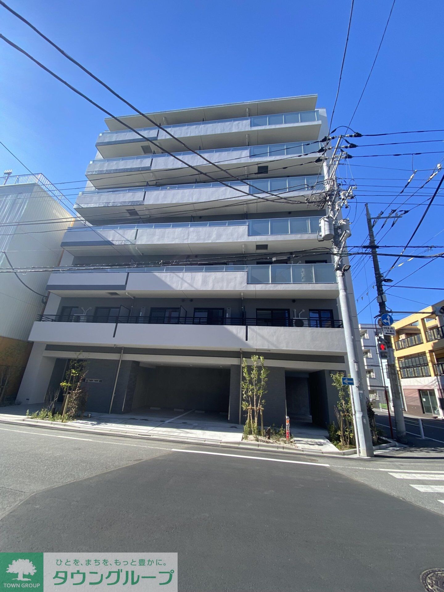 JU TOWER FRONT 亀沢の物件外観写真