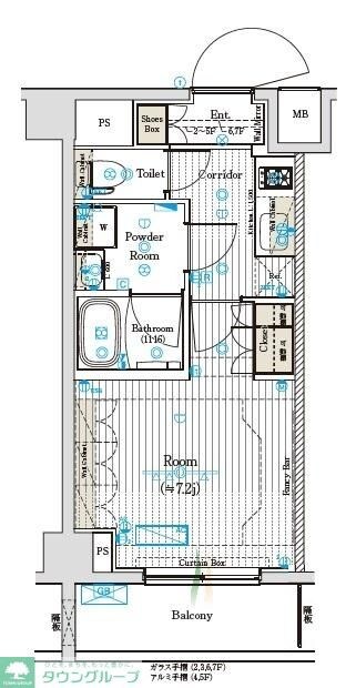 ブライズフォルム墨田の物件間取画像
