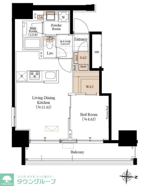 ブランシエスタ両国の物件間取画像