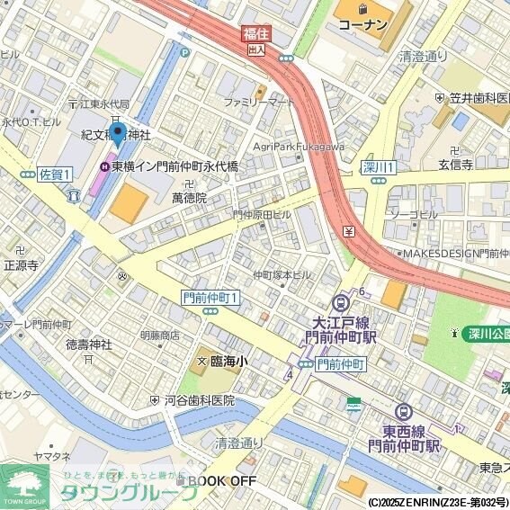 ザ・パーククロス門前仲町の物件内観写真
