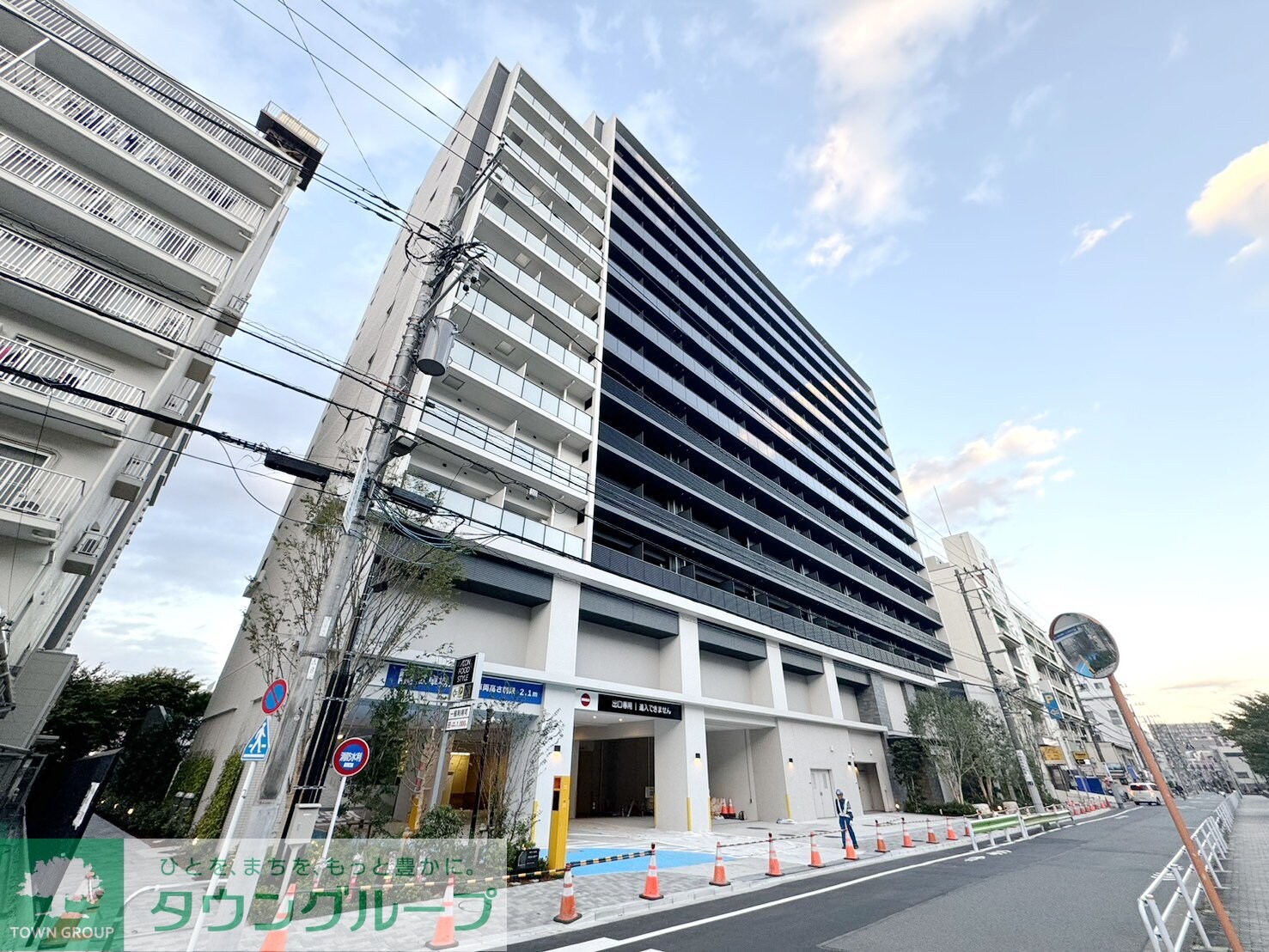 パークアクシス西大島コンフォートスクエアの物件外観写真