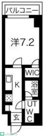 プレール・ドゥーク菊川の物件間取画像