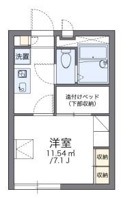 レオパレスエミネンス志田の物件間取画像