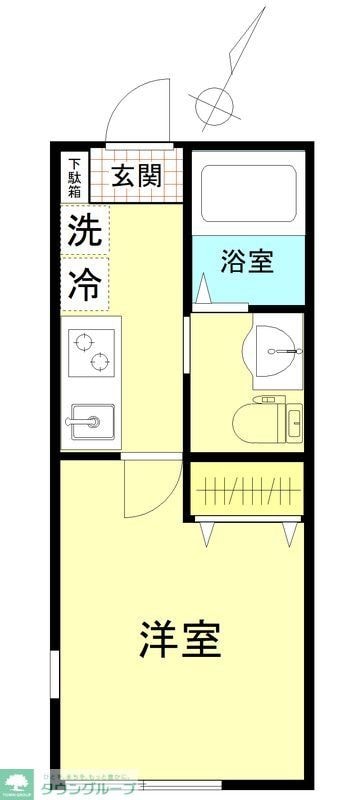 コモド日吉本町の物件間取画像