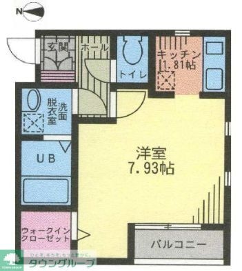 サウス　エントピアの物件間取画像