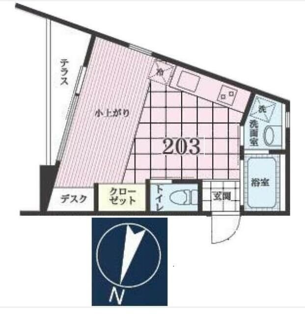 アイビットビルの物件間取画像