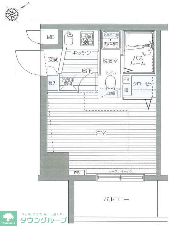 トーシンフェニックス新横濱イクシールの物件間取画像