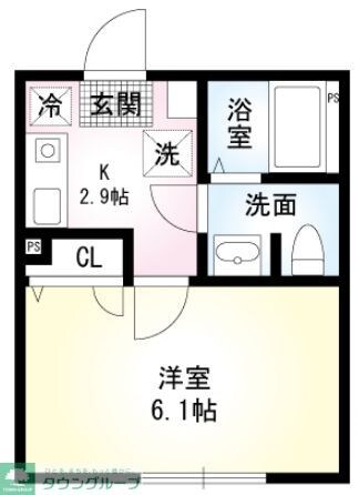 物件間取画像