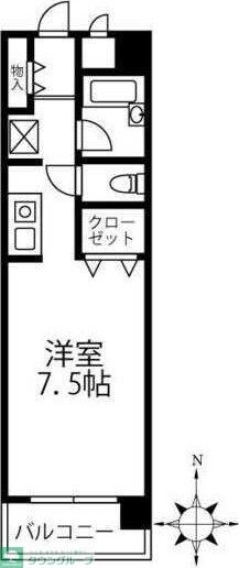 レジェンド平間の物件間取画像