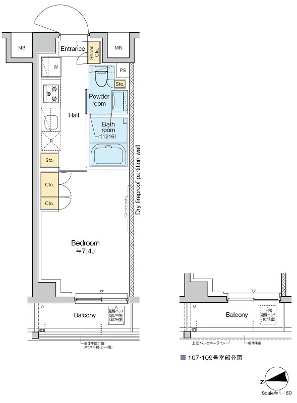 RESIDENCE　KOENJIの物件間取画像