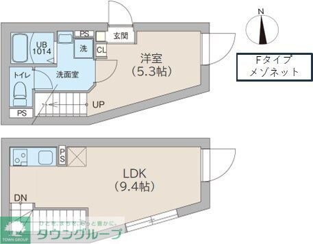 レピュア高円寺レジデンスの物件間取画像