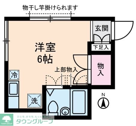 ガーデンテラスINAの物件間取画像