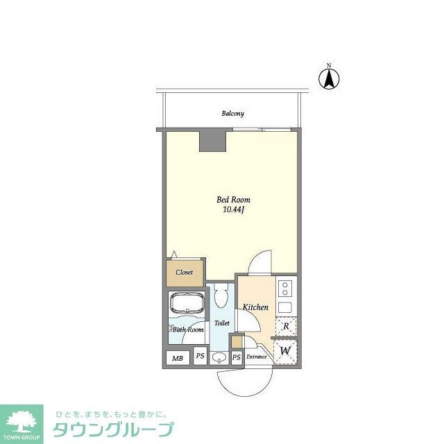 アルファコート下赤塚の物件間取画像