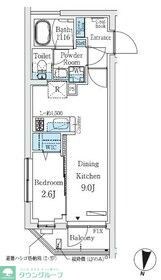 プライムブリス中野富士見町IIの物件間取画像